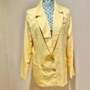 Zya Arya Yellow Blazer Women’s